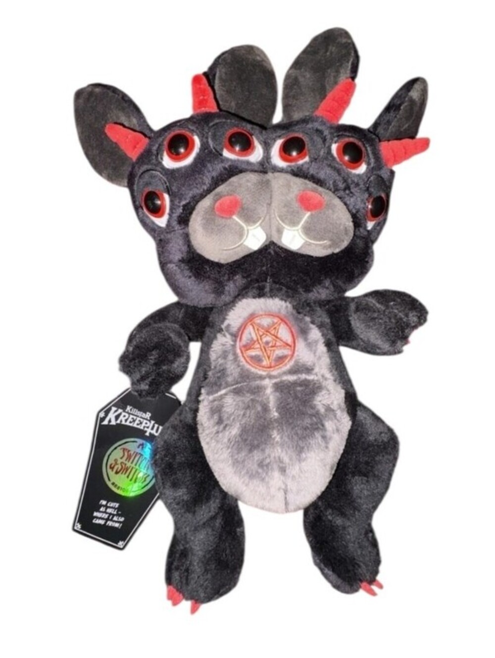 Killstar Kreeptures Twitch & Switch Goth Bunny Plush Toy Limited Edition NEW